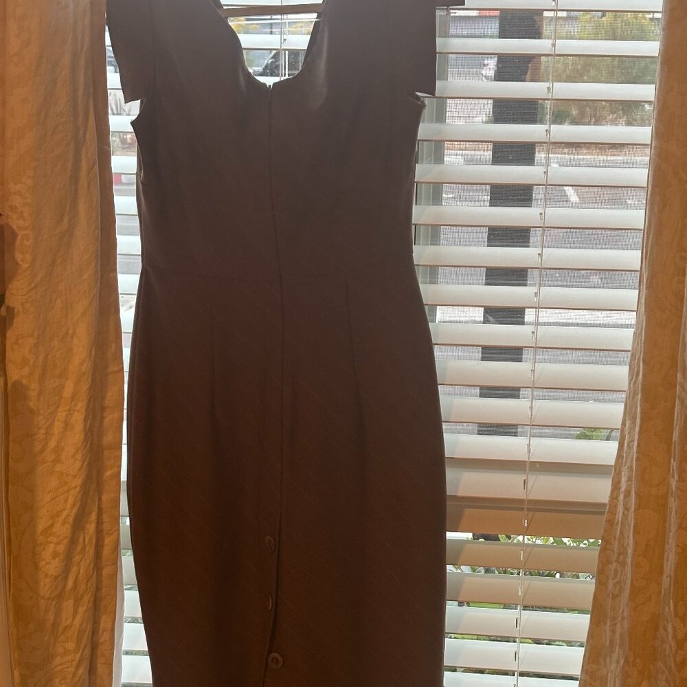 Manadalay Brown Business Dress